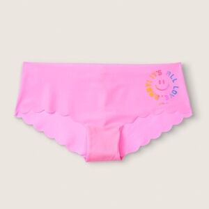 New Victoria’s Secret Pink No Show Hipster Panty All Love